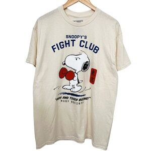 NWOT Snoopy Fight Club Tokyo T-Shirt Men’s Large
